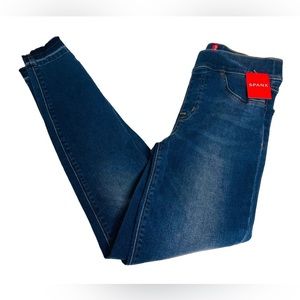 SPANX DISTRESSED SKINNY JEANS NWT